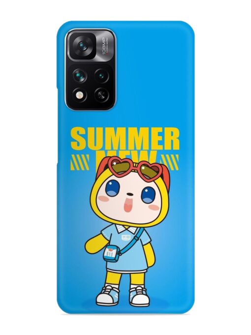 Summer Mew Cartoon Snap Case for Xiaomi Mi 11I Hypercharge (5G)