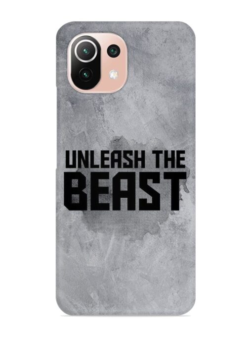 Unleash The Beast Snap Case for Xiaomi Mi 11 Lite Zapvi