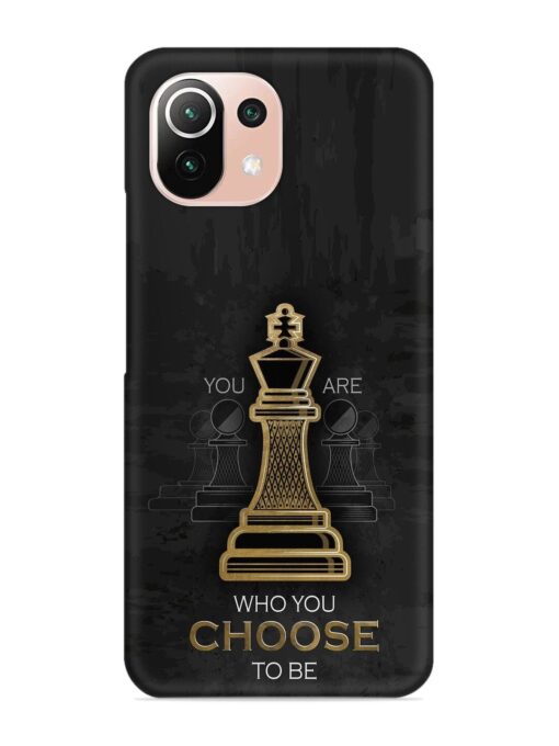 You Are Who Choose To Be Snap Case for Xiaomi Mi 11 Lite Zapvi