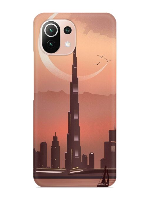 Landmark Burj Khalifa Snap Case for Xiaomi Mi 11 Lite Zapvi