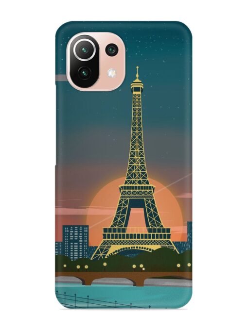 Scenery Architecture France Paris Snap Case for Xiaomi Mi 11 Lite Zapvi