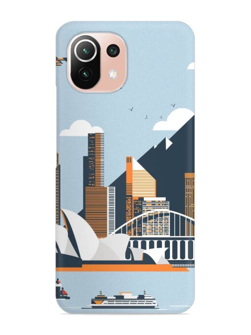 Sydney Opera Landscape Snap Case for Xiaomi Mi 11 Lite Zapvi