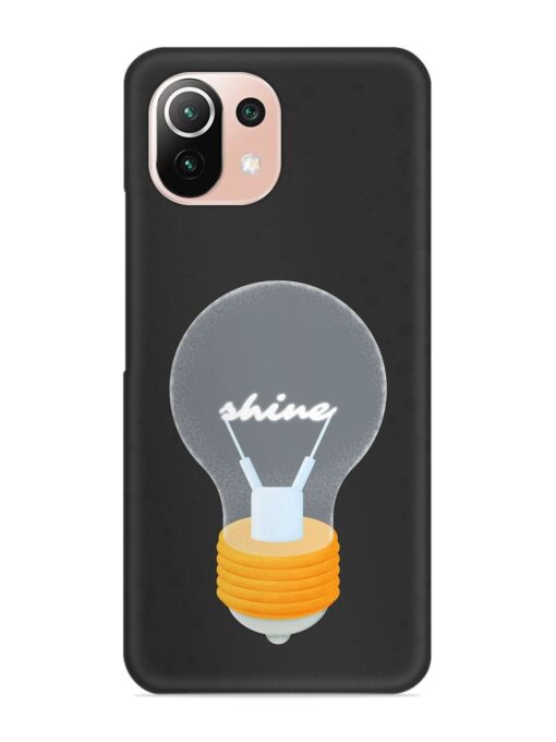 Bulb Background Snap Case for Xiaomi Mi 11 Lite Zapvi