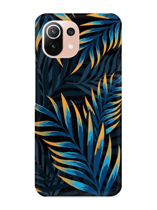 Abstract Leaf Art Snap Case for Xiaomi Mi 11 Lite Zapvi