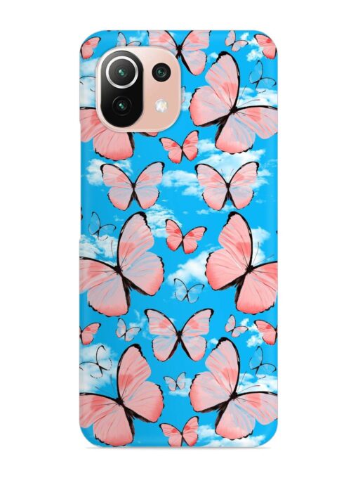 Seamless Pattern Tropical Snap Case for Xiaomi Mi 11 Lite Zapvi