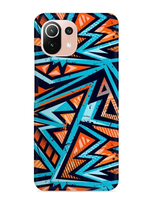 Abstract Seamless Grunge Snap Case for Xiaomi Mi 11 Lite Zapvi