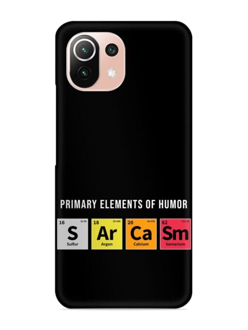 Primary Elements Humor Snap Case for Xiaomi Mi 11 Lite Zapvi