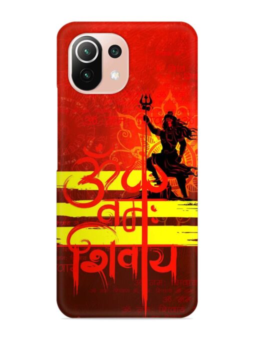 Illustration Lord Shiva Snap Case for Xiaomi Mi 11 Lite Zapvi