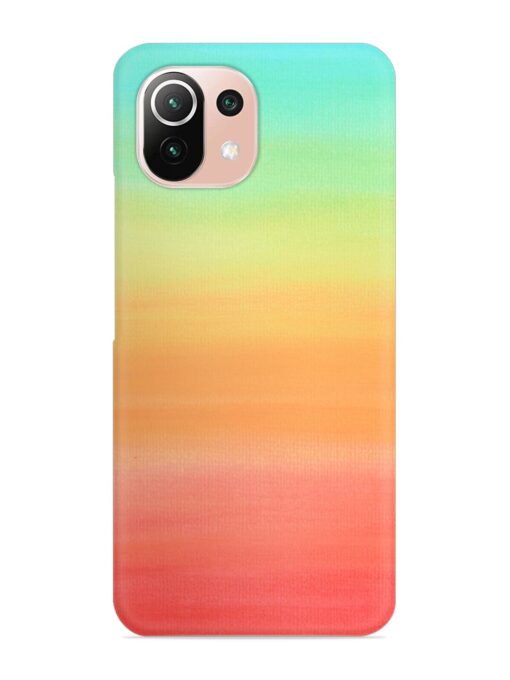 Background Sky Watercolor Snap Case for Xiaomi Mi 11 Lite Zapvi