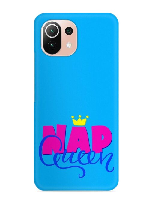 Nap Queen Quote Snap Case for Xiaomi Mi 11 Lite Zapvi