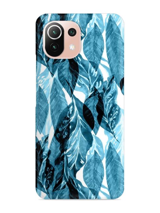 Leaves Pattern Jungle Snap Case for Xiaomi Mi 11 Lite Zapvi