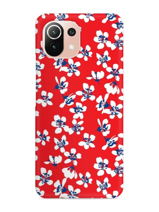 Hand Drawn Abstract Snap Case for Xiaomi Mi 11 Lite Zapvi