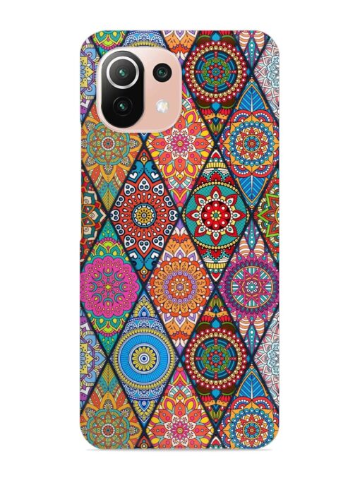 Seamless Tile Pattern Snap Case for Xiaomi Mi 11 Lite Zapvi