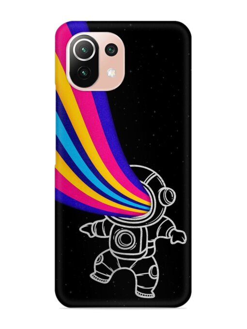 Astronaut Snap Case for Xiaomi Mi 11 Lite Zapvi