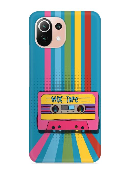 Mix Tape Vactor Snap Case for Xiaomi Mi 11 Lite Zapvi