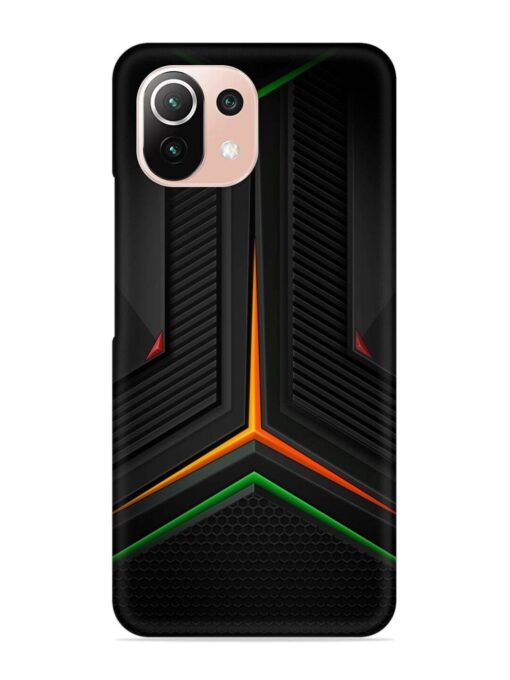 Orange Triangle Light Snap Case for Xiaomi Mi 11 Lite Ne (5G)