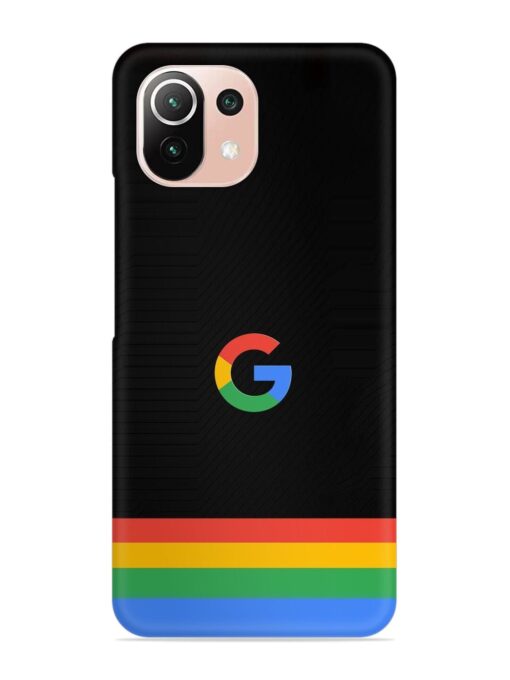 Google Logo Art Snap Case for Xiaomi Mi 11 Lite Ne (5G)