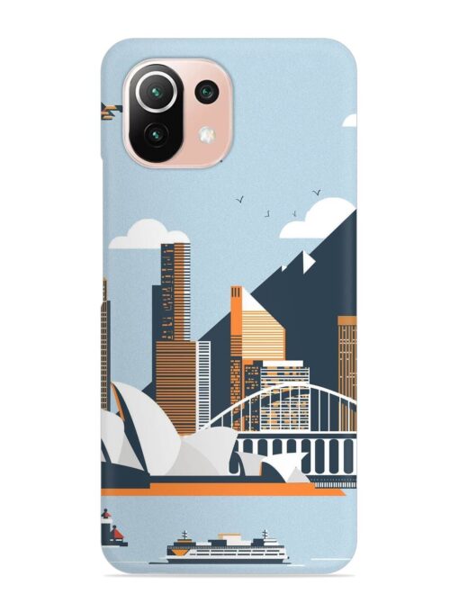 Sydney Opera Landscape Snap Case for Xiaomi Mi 11 Lite Ne (5G) Zapvi