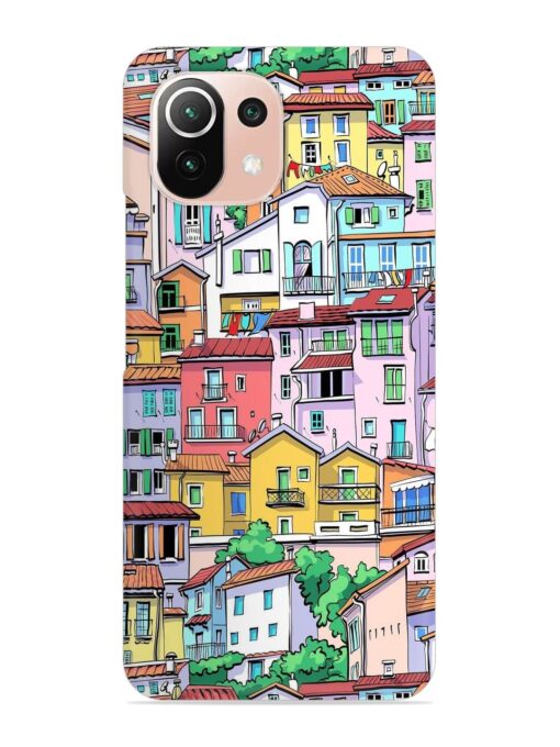 Europe Old Town Snap Case for Xiaomi Mi 11 Lite Ne (5G) Zapvi