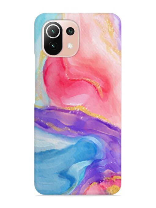 Watercolor Gradient Snap Case for Xiaomi Mi 11 Lite Ne (5G) Zapvi