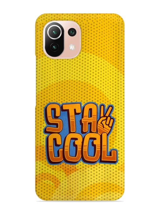 Stay Cool Snap Case for Xiaomi Mi 11 Lite Ne (5G) Zapvi