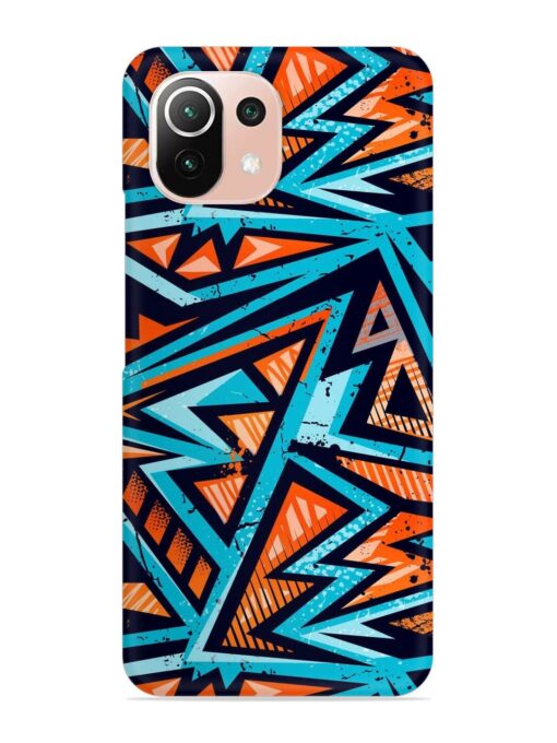 Abstract Seamless Grunge Snap Case for Xiaomi Mi 11 Lite Ne (5G) Zapvi