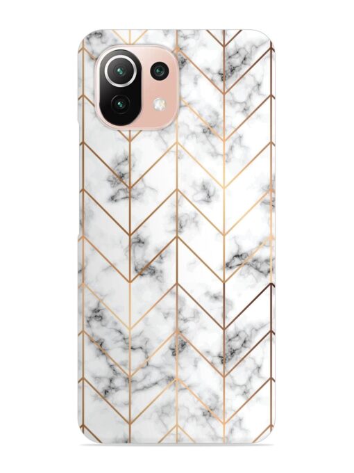 Vector Marble Texture Snap Case for Xiaomi Mi 11 Lite Ne (5G)