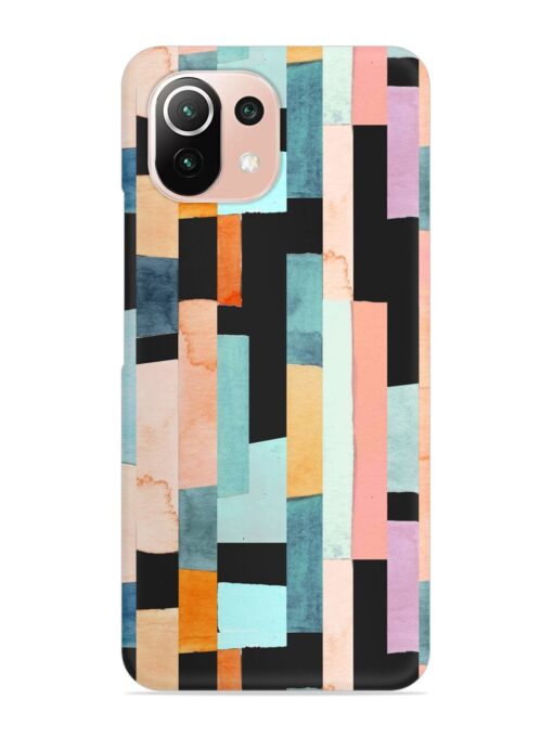 Geometric Seamless Pattern Snap Case for Xiaomi Mi 11 Lite Ne (5G) Zapvi