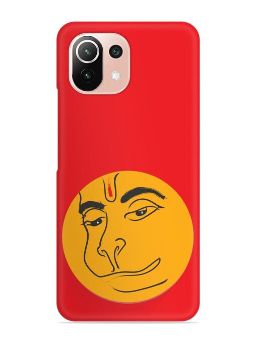 Lord Hanuman Vector Snap Case for Xiaomi Mi 11 Lite Ne (5G) Zapvi