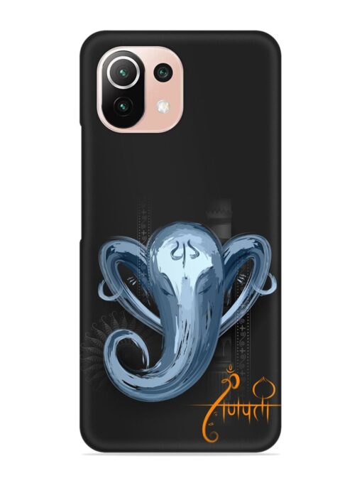 Illustration Lord Ganpati Snap Case for Xiaomi Mi 11 Lite Ne (5G) Zapvi