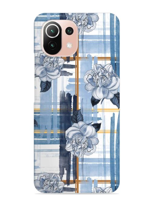 Watercolor Pattern Rose Snap Case for Xiaomi Mi 11 Lite Ne (5G) Zapvi