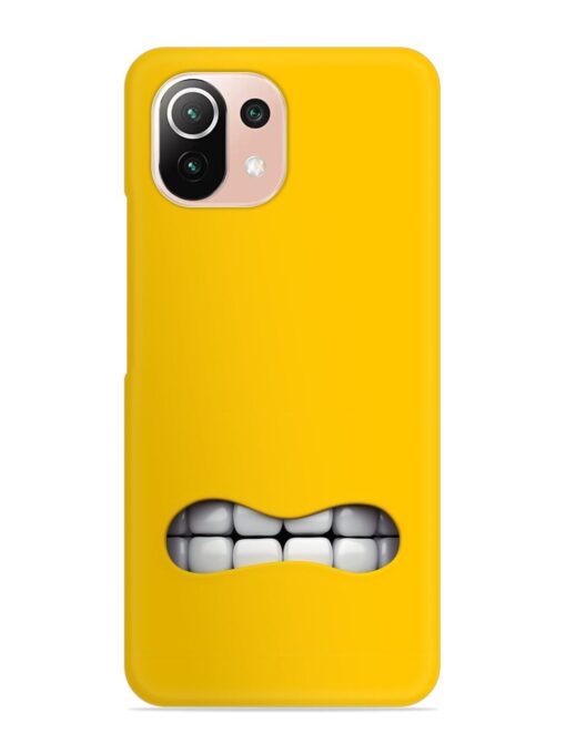 Mouth Character On Snap Case for Xiaomi Mi 11 Lite Ne (5G)