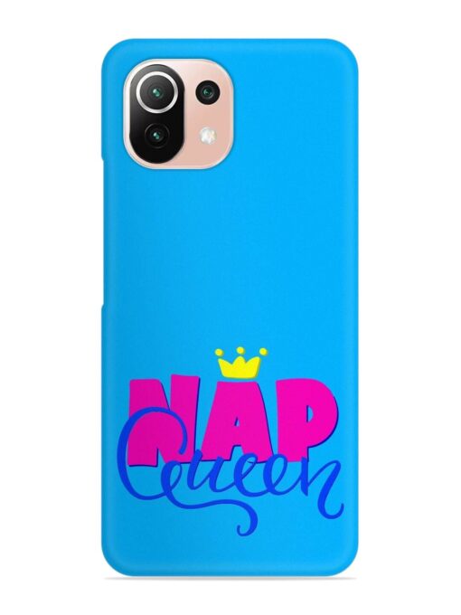 Nap Queen Quote Snap Case for Xiaomi Mi 11 Lite Ne (5G) Zapvi