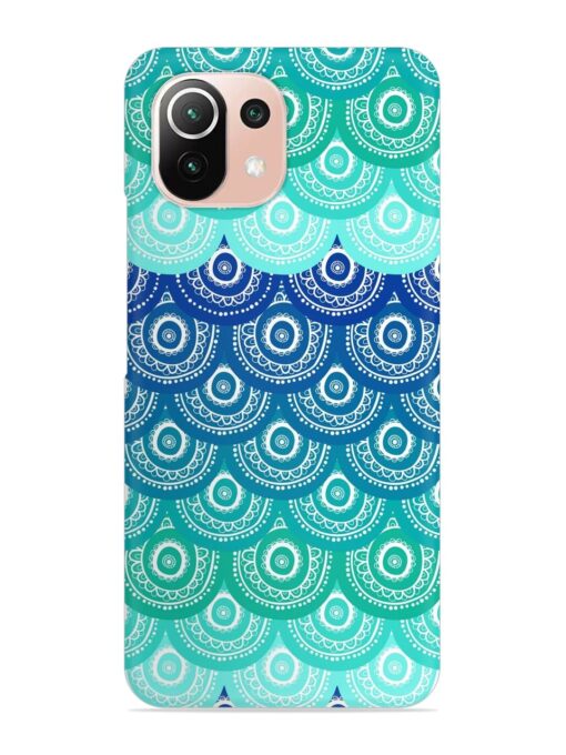 Ethnic Seamless Pattern Snap Case for Xiaomi Mi 11 Lite Ne (5G) Zapvi