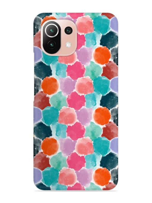 Colorful Seamless Pattern Snap Case for Xiaomi Mi 11 Lite Ne (5G) Zapvi