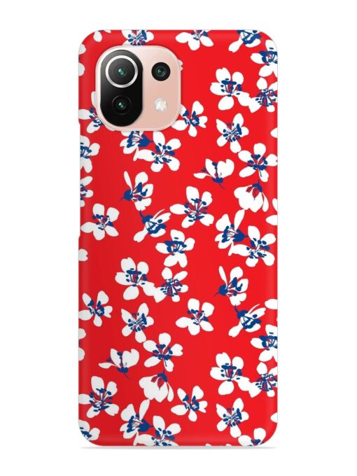 Hand Drawn Abstract Snap Case for Xiaomi Mi 11 Lite Ne (5G) Zapvi