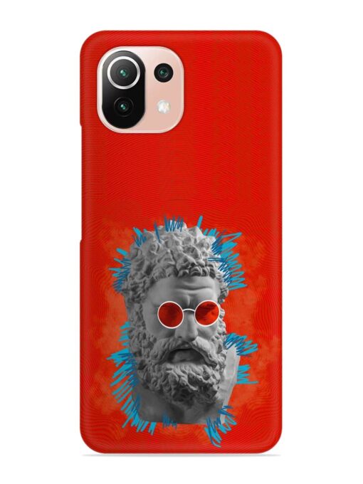 Contemporary Art Concept Snap Case for Xiaomi Mi 11 Lite Ne (5G) Zapvi