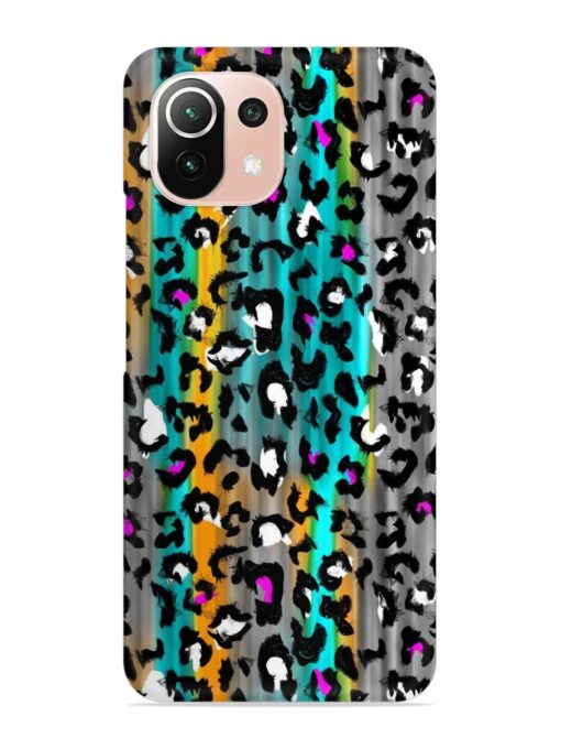 Mix Animal Skin Snap Case for Xiaomi Mi 11 Lite Ne (5G)