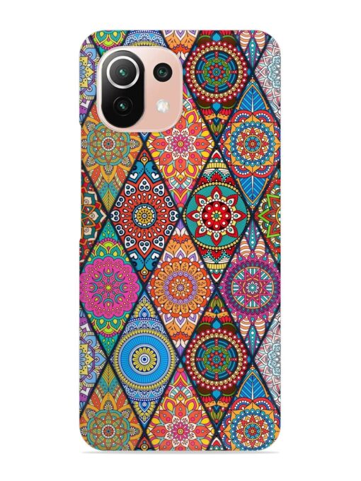 Seamless Tile Pattern Snap Case for Xiaomi Mi 11 Lite Ne (5G) Zapvi