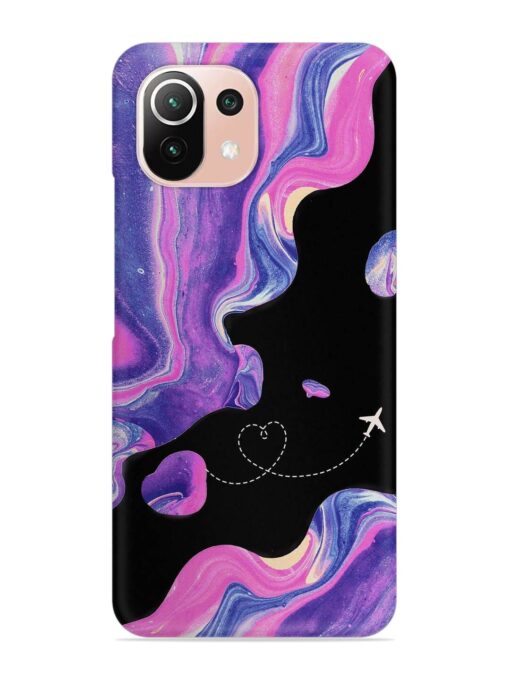 Glitter Art Snap Case for Xiaomi Mi 11 Lite Ne (5G) Zapvi