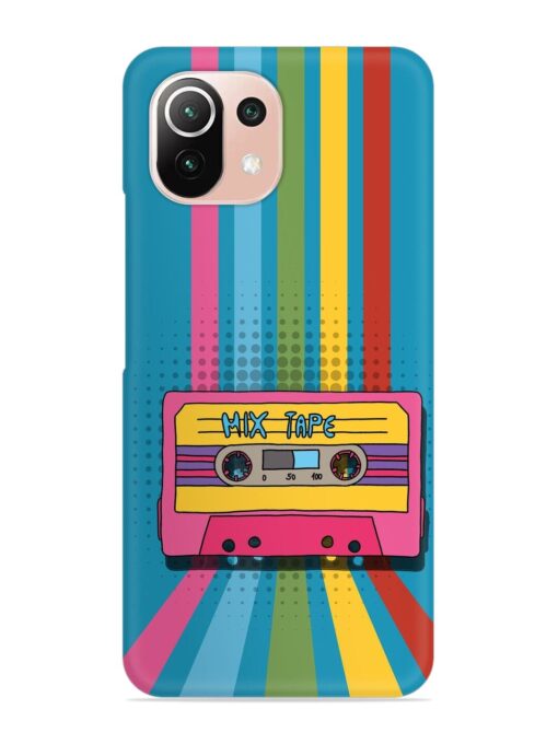 Mix Tape Vactor Snap Case for Xiaomi Mi 11 Lite Ne (5G)