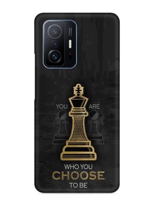 You Are Who Choose To Be Snap Case for Xiaomi Mi 11T Pro (5G) Zapvi