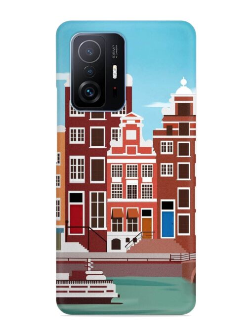 Scenery Architecture Amsterdam Landscape Snap Case for Xiaomi Mi 11T Pro (5G) Zapvi