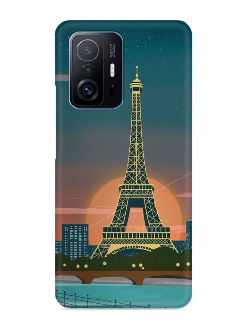 Scenery Architecture France Paris Snap Case for Xiaomi Mi 11T Pro (5G)