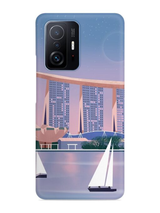 Singapore Scenery Architecture Snap Case for Xiaomi Mi 11T Pro (5G) Zapvi