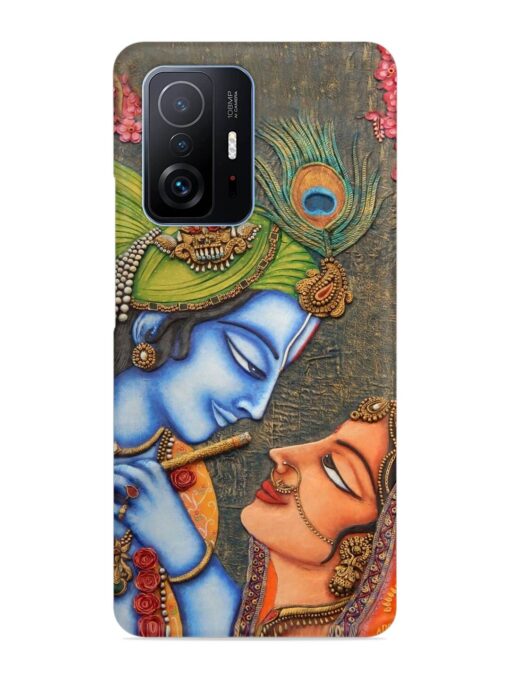 Lord Radha Krishna Flute Art Snap Case for Xiaomi Mi 11T Pro (5G) Zapvi