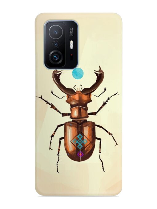 Stag Beetle Vector Snap Case for Xiaomi Mi 11T Pro (5G) Zapvi