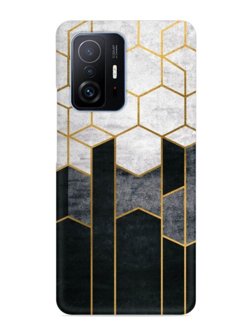 Cube Marble Art Snap Case for Xiaomi Mi 11T Pro (5G) Zapvi