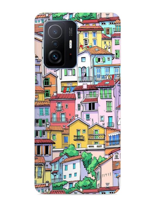 Europe Old Town Snap Case for Xiaomi Mi 11T Pro (5G) Zapvi