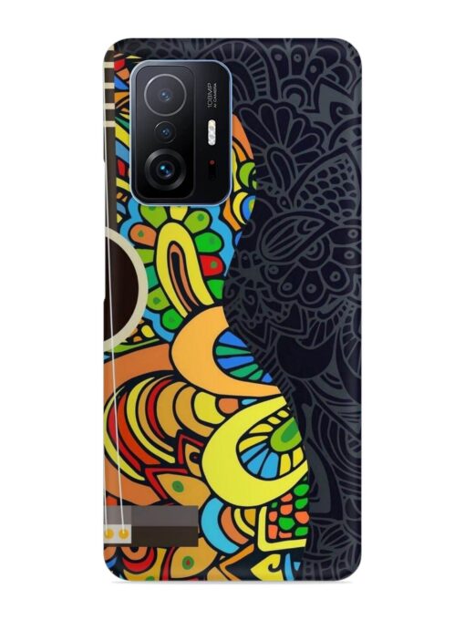 Guitar Vector Art Snap Case for Xiaomi Mi 11T Pro (5G) Zapvi